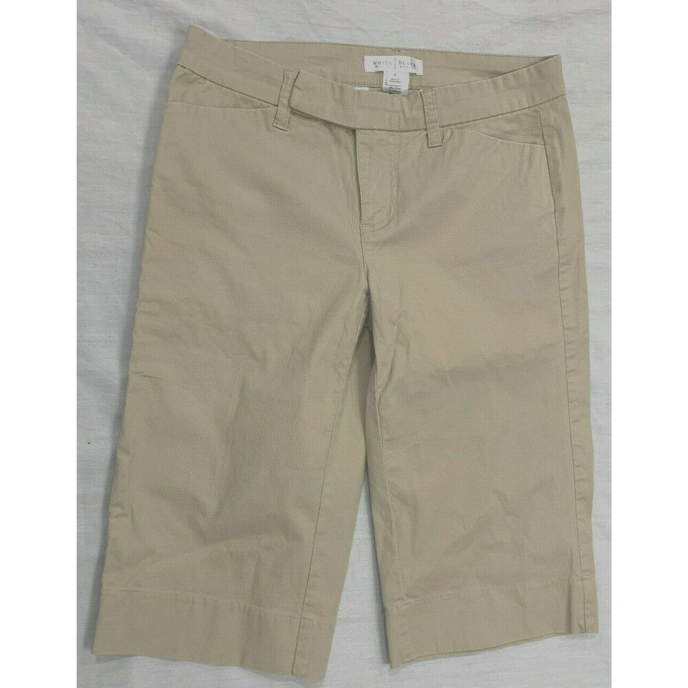 WHITE HOUSE BLACK MARKET WOMENS CAPRIS SIZE 2